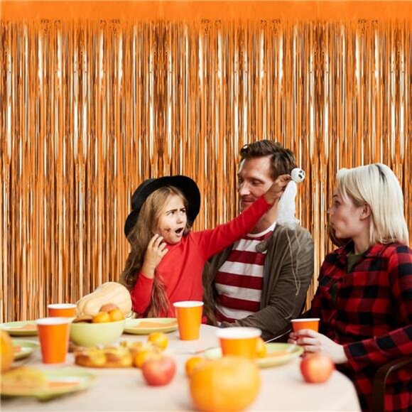 Fall Decorations for Home -Thanksgiving Backdrop Streamers - Picture 2 of 7